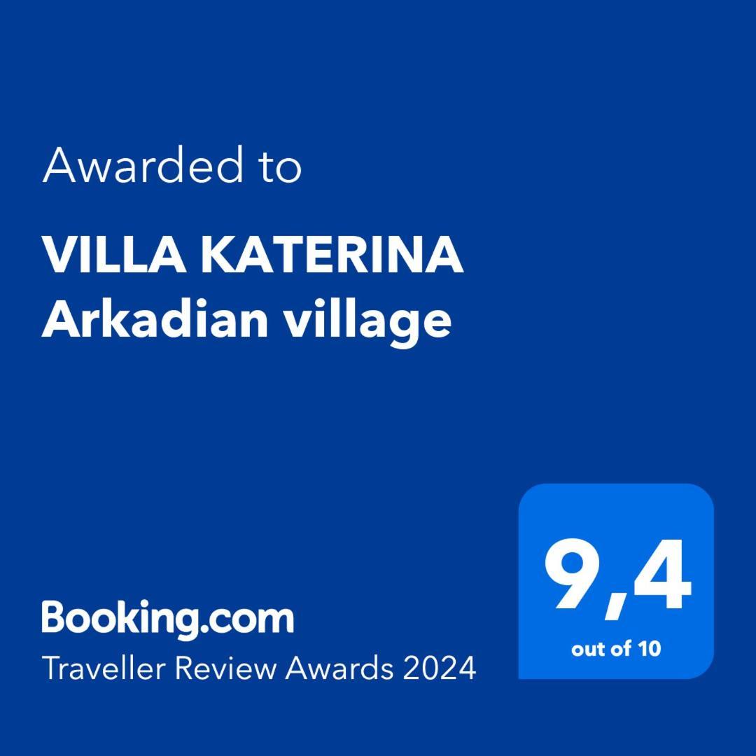 Villa Katerina Arkadian Village Arkadiko Chorio Bagian luar foto